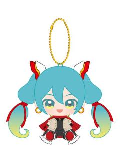 初音未来2-高达45周年联名毛绒挂件