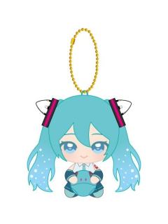 初音未来5-高达45周年联名毛绒挂件