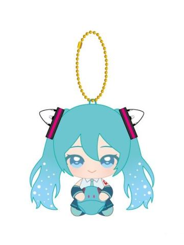 初音未来5-高达45周年联名毛绒挂件