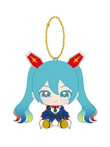 初音未来1-高达45周年联名毛绒挂件