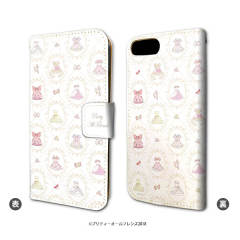 美妙全友衣装设计集合手账型手机壳(iPhone6/6s/7/8兼用)