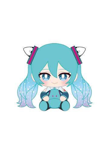 初音未来5-高达45周年联名坐姿玩偶