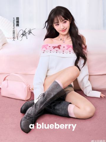 ablueberry一颗蓝莓代言周边