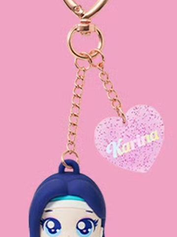 奇妙萌可钥匙扣 柚