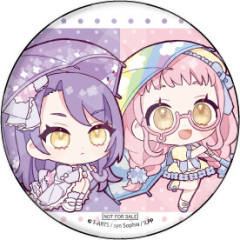 东堂诗音&黄木娅纪美-美妙天堂偶像大陆梅雨ver.特典徽章