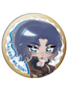 阿尔杰·威尔逊(Q版)-灰雾之上系列圆形徽章