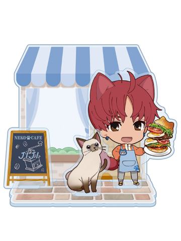 圆城寺仁-猫耳咖啡Q版立牌