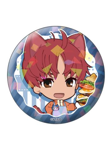 圆城寺仁B-猫耳咖啡Q版吧唧
