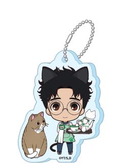 高仓健A-猫耳咖啡Q版挂件