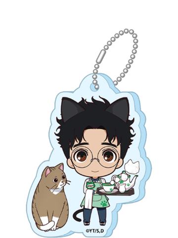 高仓健A-猫耳咖啡Q版挂件