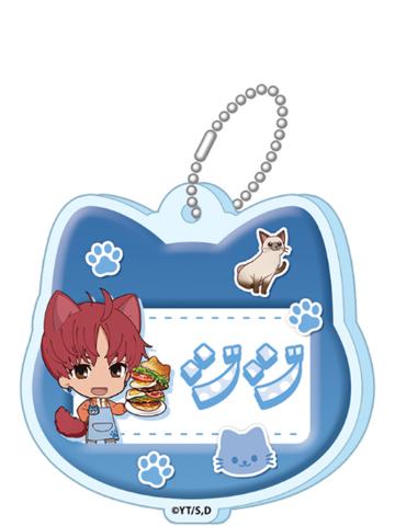 圆城寺仁B-猫耳咖啡Q版挂件