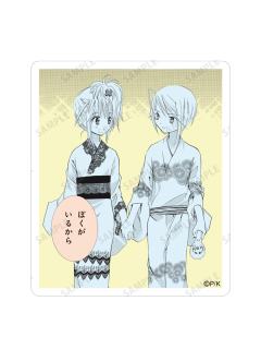 日奈森亚梦&边里唯世-原画场面写贴纸vol.3