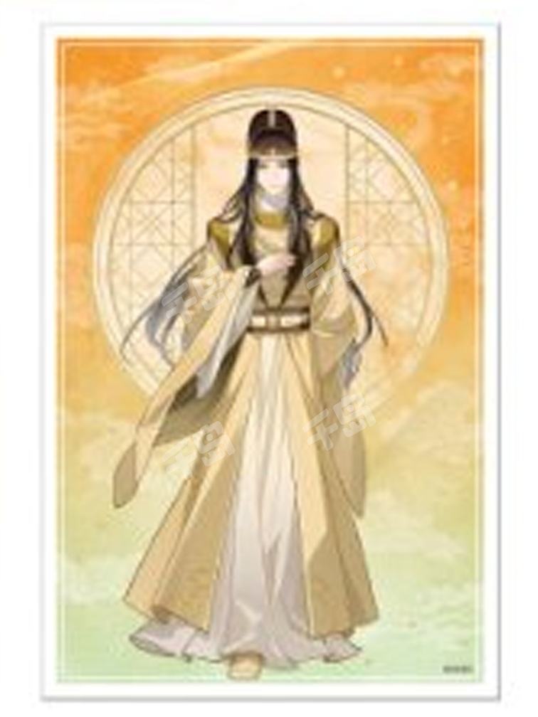 金光瑶-大河幻想完结纪念展插画卡 | 大河幻想完结纪念展插画卡 - 魔道祖师 - 金光瑶 - 纸片｜千岛