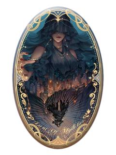 黑夜女神(吧唧)-遇意吧唧拍立得