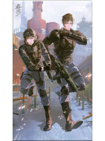 吴雩＆步重华(色纸)-突击行动系列周边