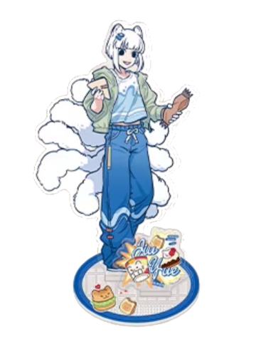 九月-罗森联动食光小铺系列亚克力立牌