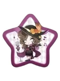 歌剧演员-完美杀青系列Q版星型徽章