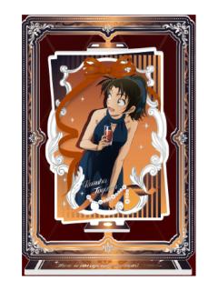 远山和叶(夕暮款)-卡游推理绘影演绎版第2弹立牌