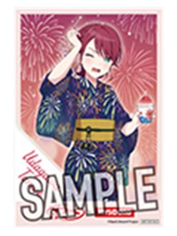 宇田川巴-JOYSOUND联动浴衣特典明信片