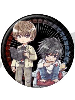 夜神月&L(Q版)-ANICRAFT PU吧唧vol.2