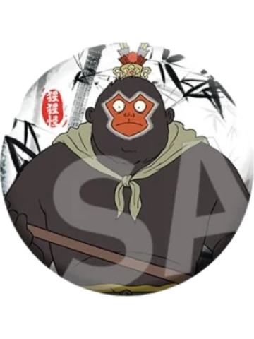 黄鼠狼精-水墨系列徽章