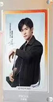 珀莱雅代言冰箱贴