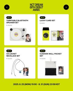 NCT DREAM 9TH ANNIVERSARY OFFICIAL MD