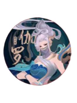 伽罗吧唧徽章-遇意十二月令第三弹