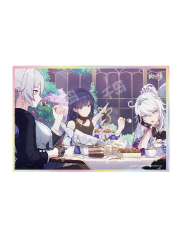 琪亚娜&芽衣&德丽莎（神明也有烦恼）-CG系列PET色纸