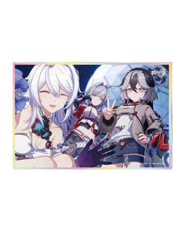 琪亚娜&赫丽娅&科拉莉（今夕与未来）-CG系列PET色纸