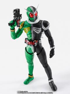 SHF 真骨雕 假面骑士W 疾风颅骨-资料图