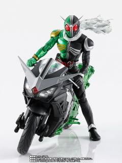 SHF 真骨雕 假面骑士W 疾风颅骨-资料图