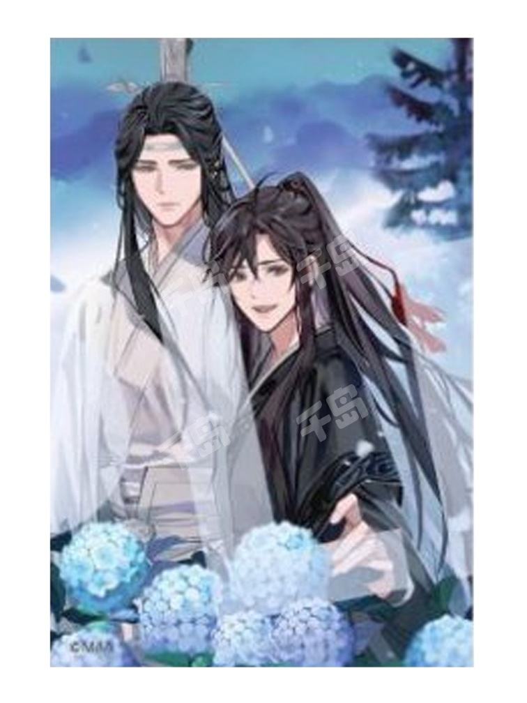 魏无羡＆蓝忘机7-完结纪念展pash画集方吧唧| 完结纪念展pash画集
