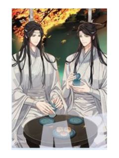 蓝忘机＆蓝曦臣-完结纪念展pash画集方吧唧