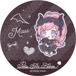 桃山未来-美妙全友恶魔ver.特典杯垫