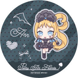 福原杏-美妙全友恶魔ver.特典杯垫
