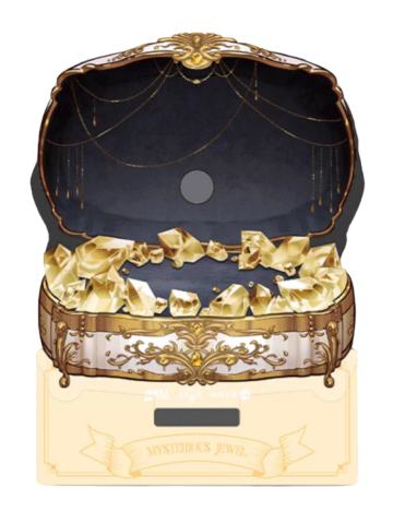 金色(磁吸宝石匣谷美)-Hitcard宝石系列徽章