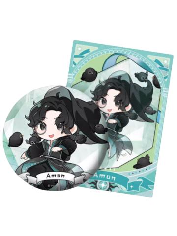 阿蒙(星品藏趣系列)-Hitcard宝石系列徽章