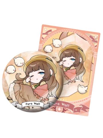佛尔思·沃尔(星品藏趣系列)-Hitcard宝石系列徽章