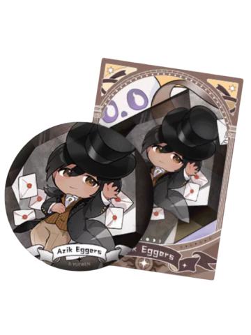 阿兹克·艾格斯(星品藏趣系列)-Hitcard宝石系列徽章