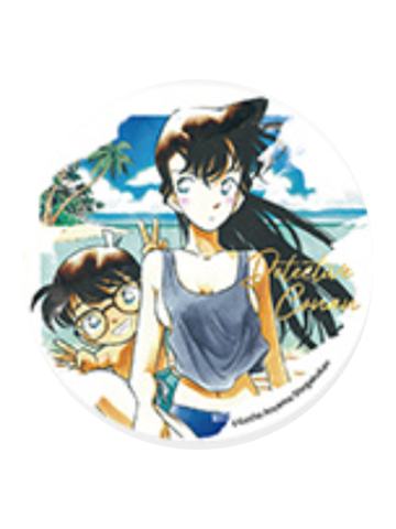毛利兰&江户川柯南1-30周年展深圳站马口铁徽章第二弹
