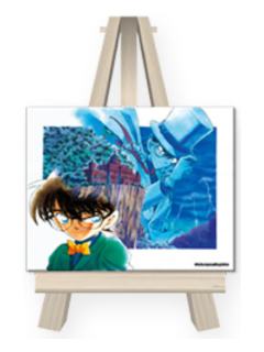 江户川柯南&怪盗基德-30周年展深圳站油画摆件