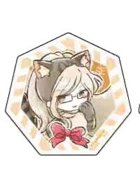 左一-GraffArt 联动系列 猫之日 角色亚克力徽章