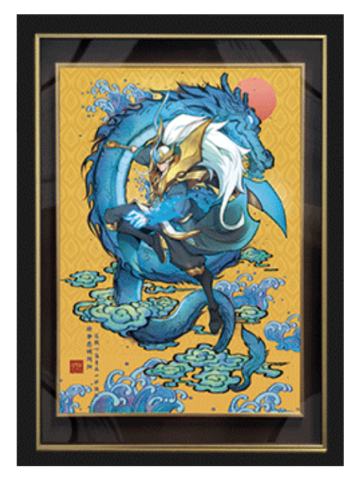 铠(金箔装饰画)-遇意阈光篇水晶签