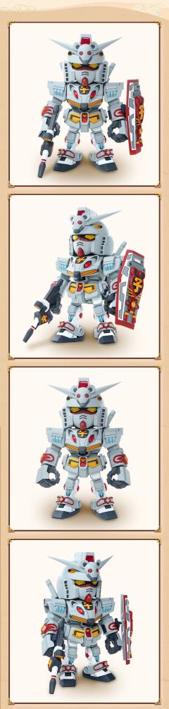 QMSV CHINESE ZODIAC GUNDAM 2020 Version 2020十二生肖高达子鼠-资料图