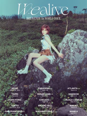 W:EALIVE - 2025 WENDY 1st WORLD TOUR