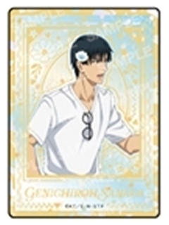 真田弦一郎(烫金)-戴花透卡
