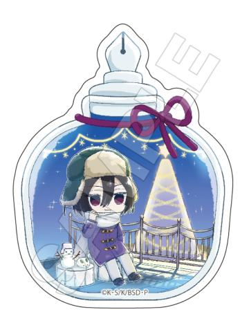 费奥多尔·陀思妥耶夫斯基-四季玻璃瓶Q版贴纸