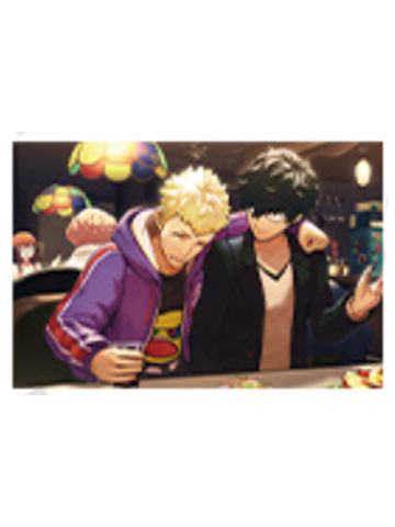 雨宫莲&坂本龙司-P5R谷子熊快闪明信片set