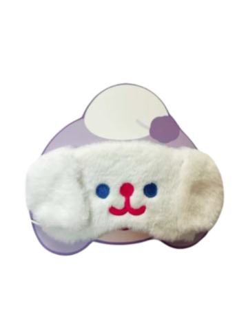 睡眠遮光眼罩-小白